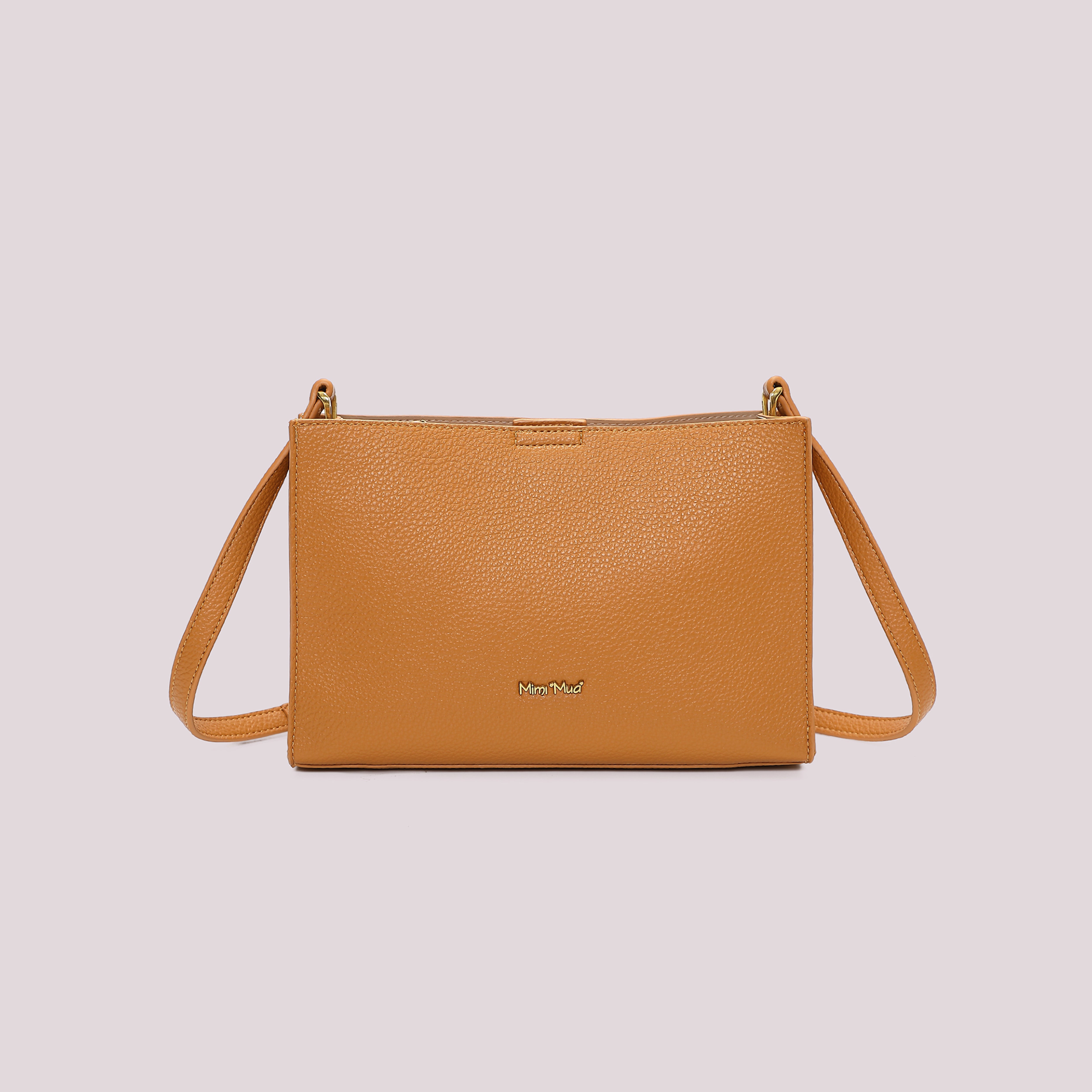 Mimi Mua Dettagli Satinati Borsa a Tracolla Satinata