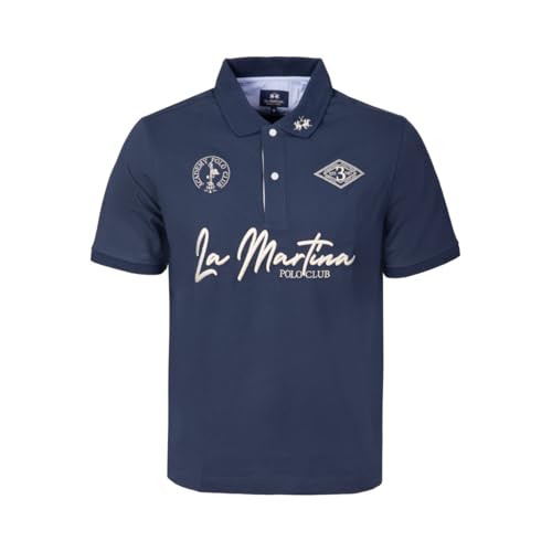 La Martina MCP301 JS409 polo uomo cotone