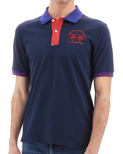 La Martina Piquet Stretch Polo uomo XL elasticizzata