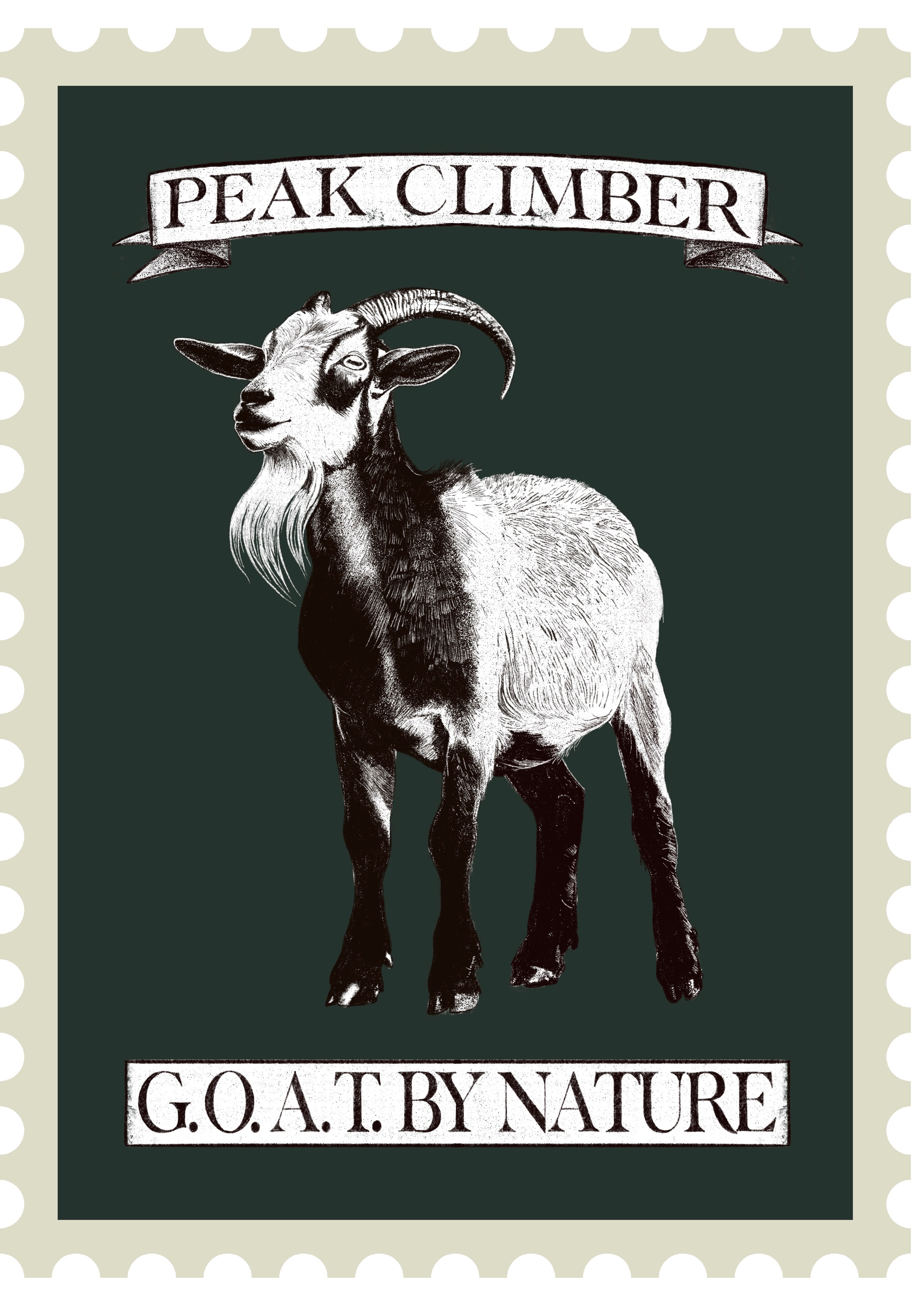 Giglio Tigrato The Goat stampa t-shirt personalizzata cotone