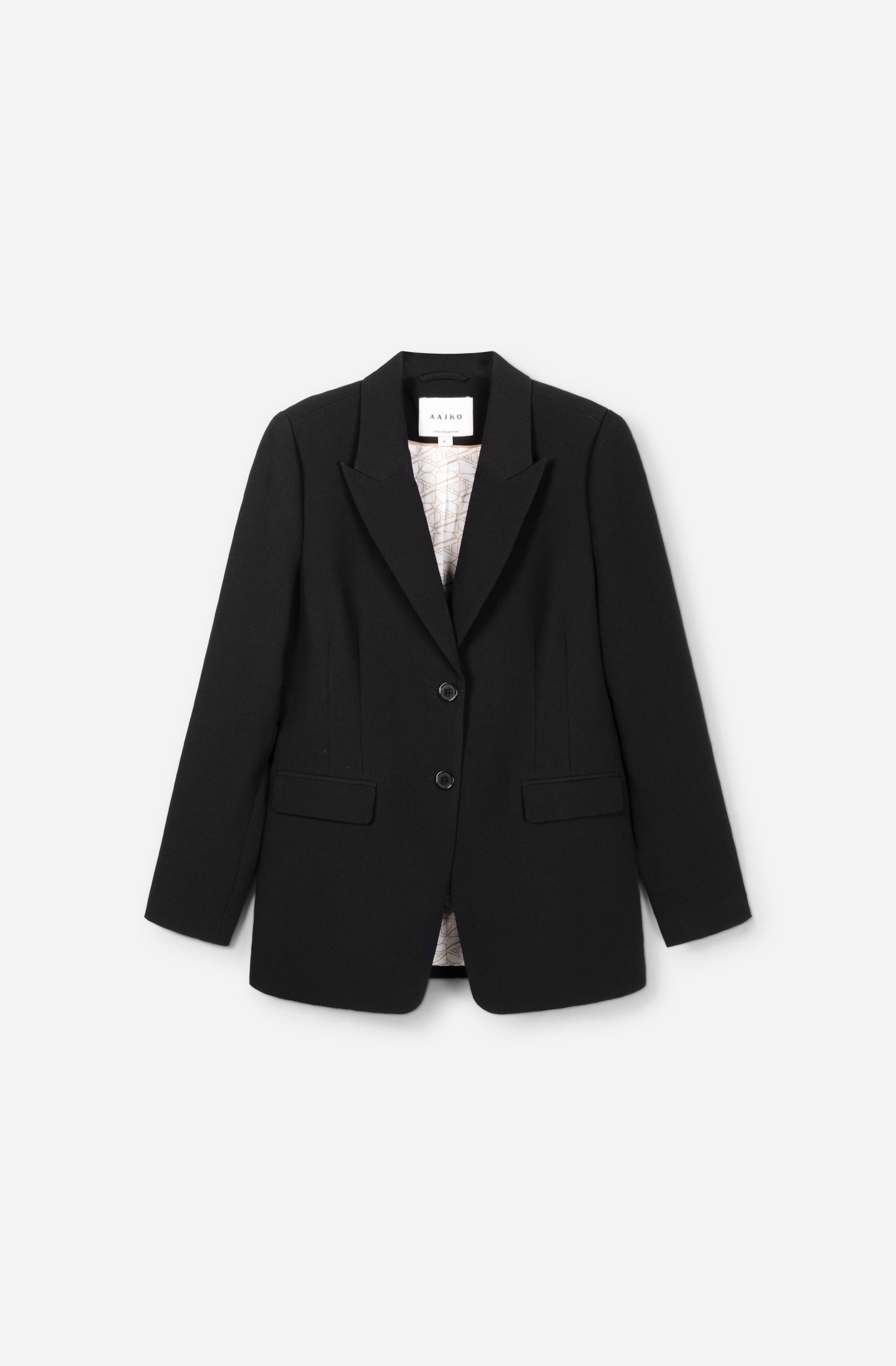 Aaiko Amilla blazer nero spalle forti