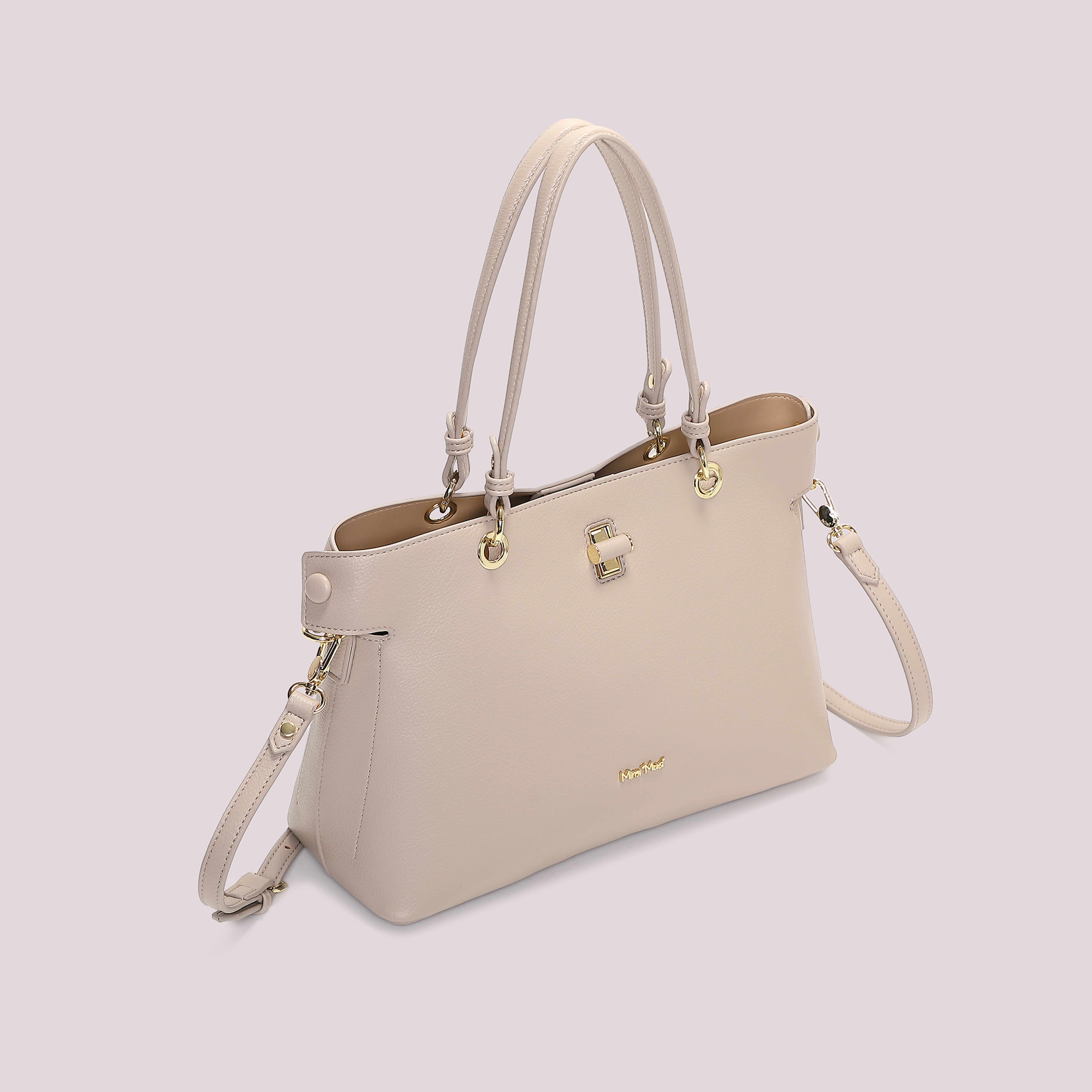Mimi Mua borsa braccio chiusura giro nero