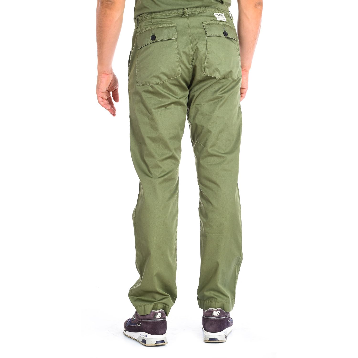 La Martina TMT007-TW307 Pantaloni Uomo M Dritti