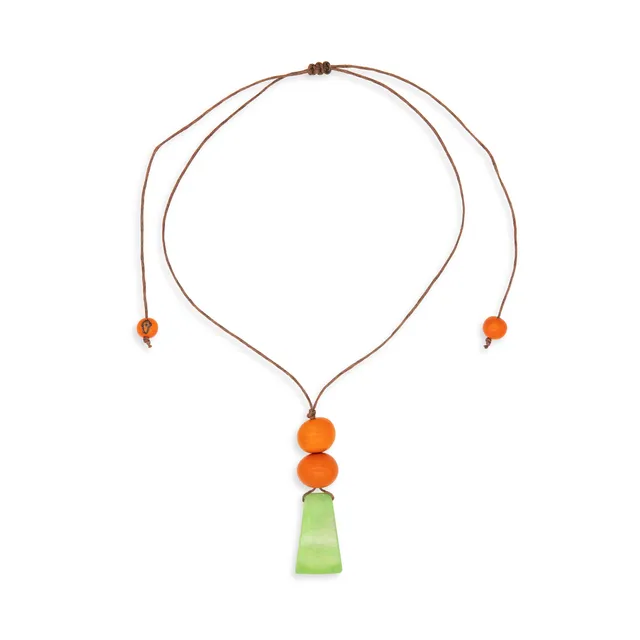 On Earth Cooperative Collection Sierra collana tagua multicolore 60 cm