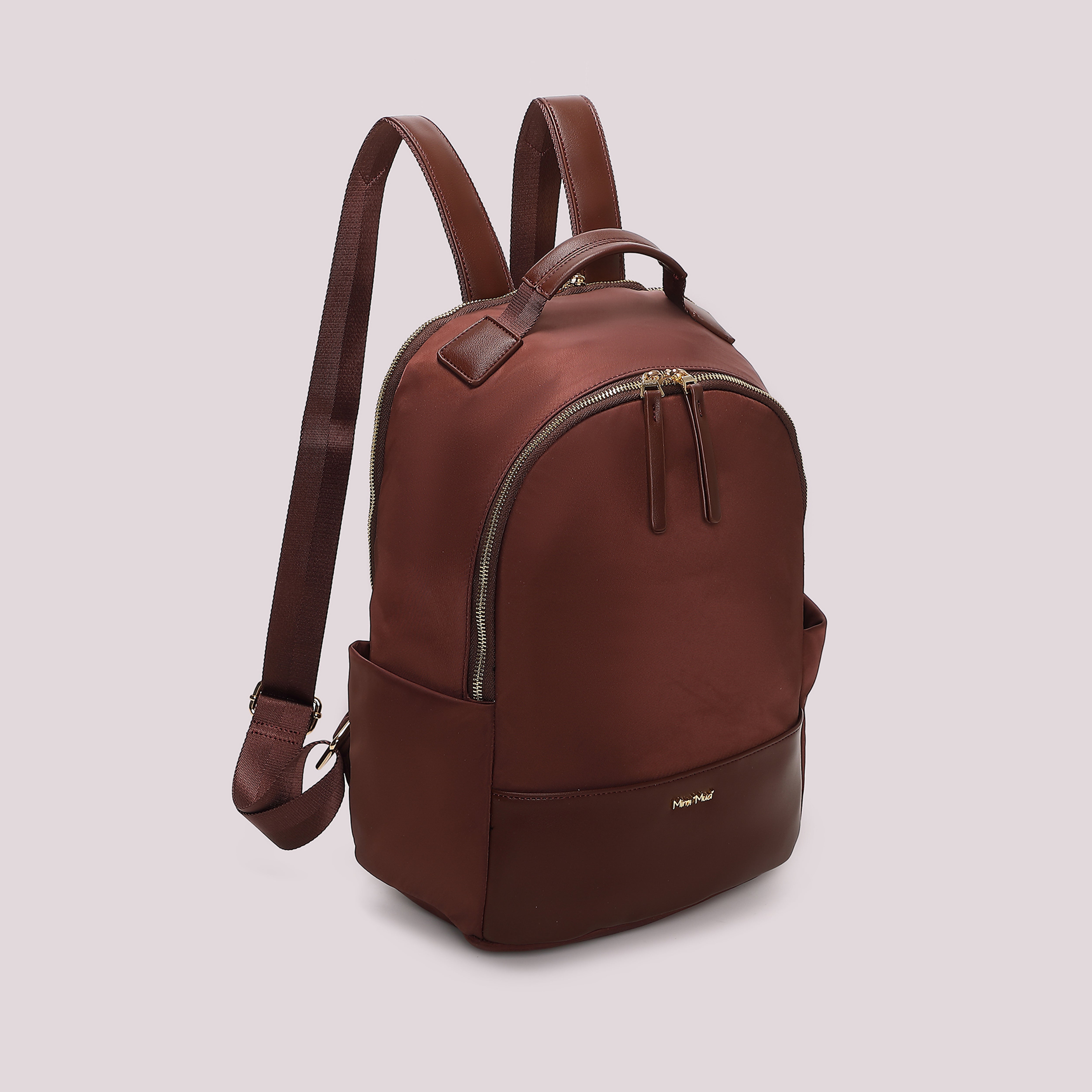 Mimi Mua Zaino Nylon Bordeaux 35cm