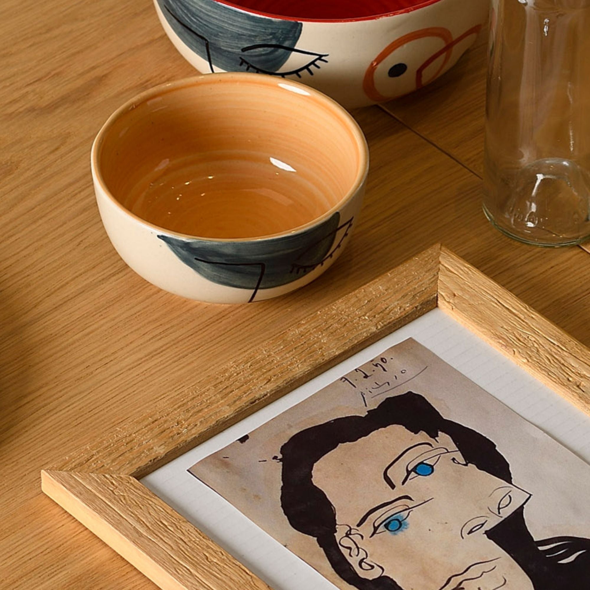 On Earth Cooperative Collection Face ciotola ceramica 14 cm