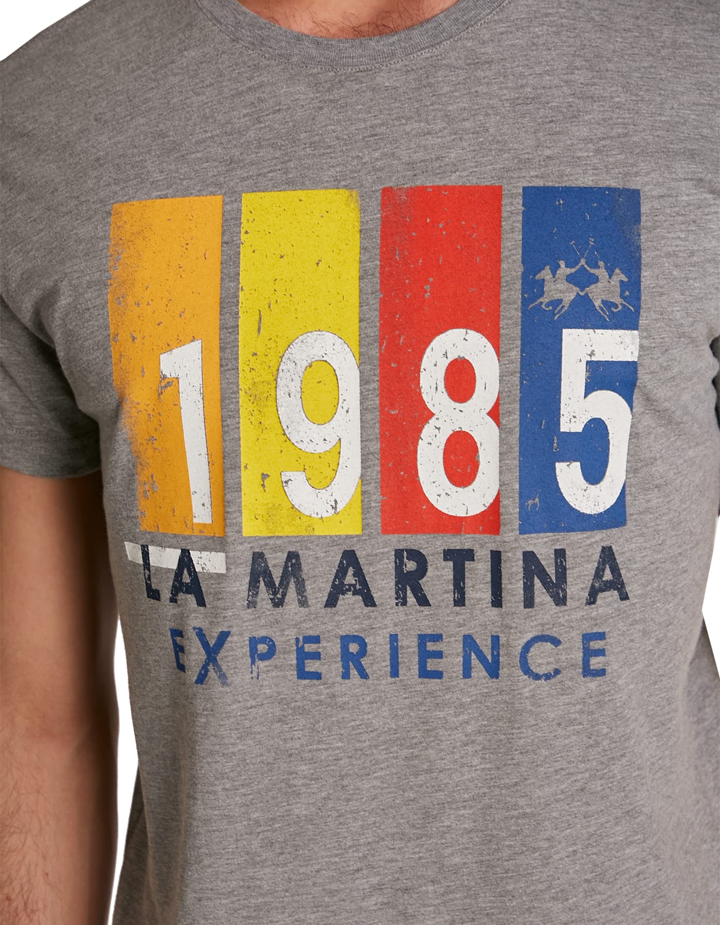 La Martina TMR319-JS206 T-shirt uomo maniche corte basic