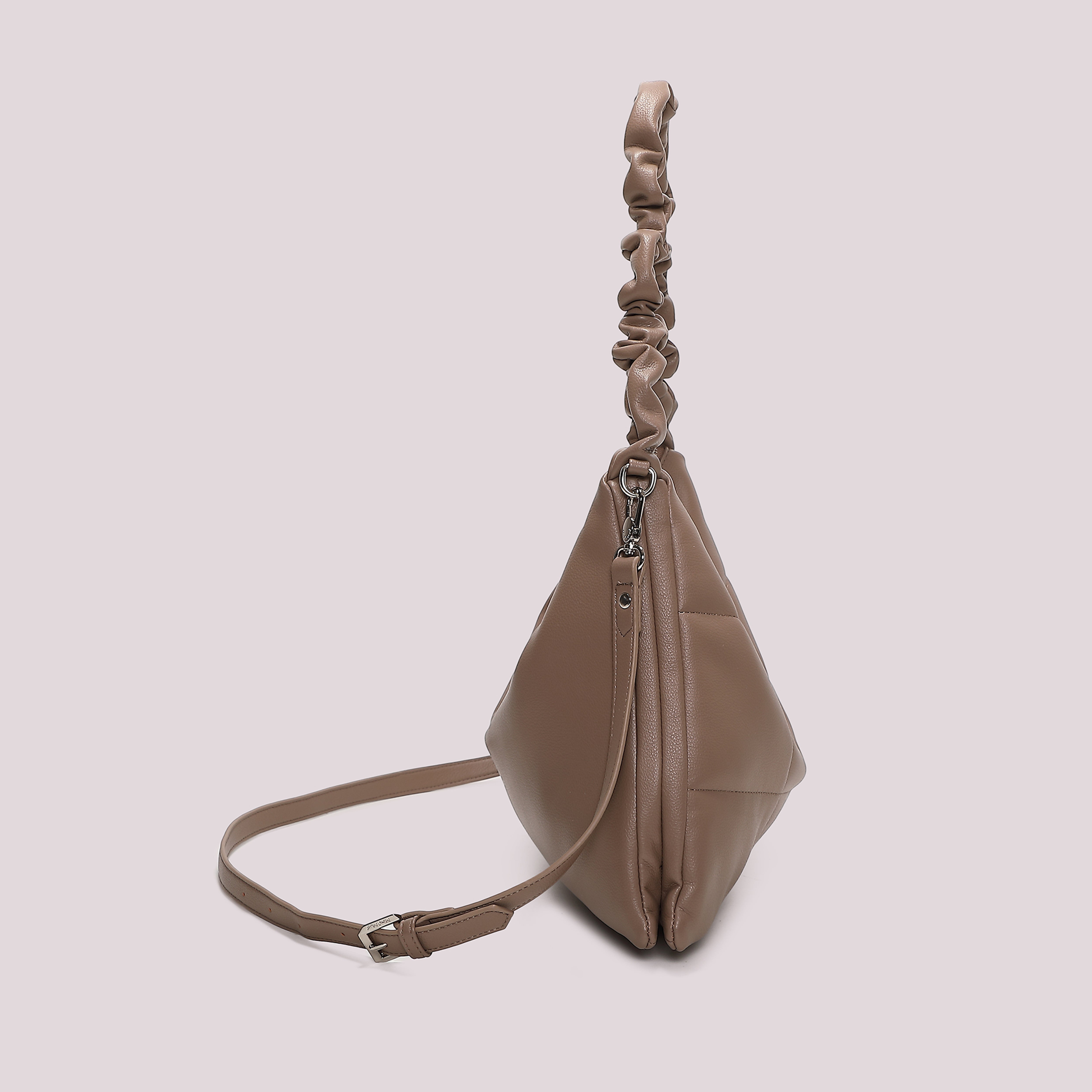 Mimi Mua Borsa Spalla Trapuntata Nero 39 cm