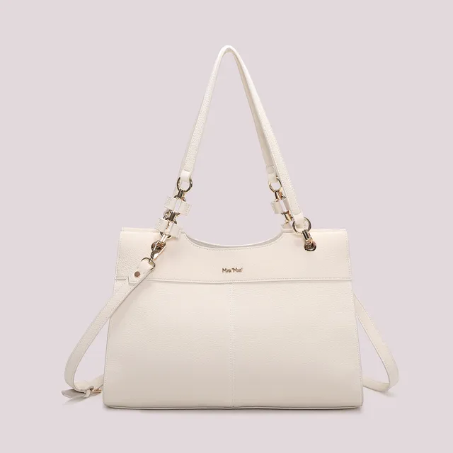 Mimi Mua Borsa Spalla Catena Manici Nero 38cm