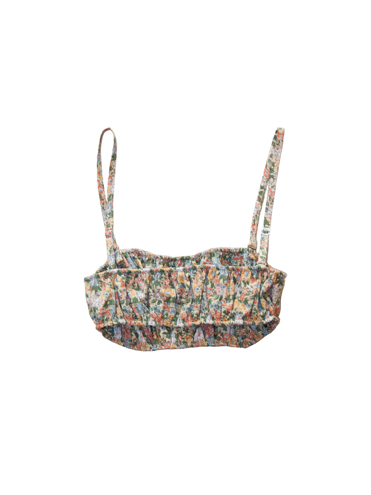 GiglioTigrato Palawi bralette rosa bloomy cotone S