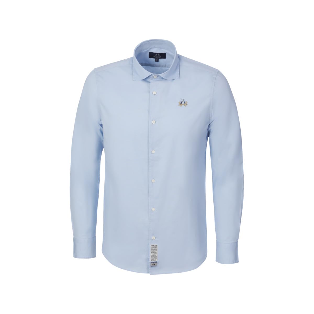 La Martina MCC002 camicia uomo XL blu scuro cotone