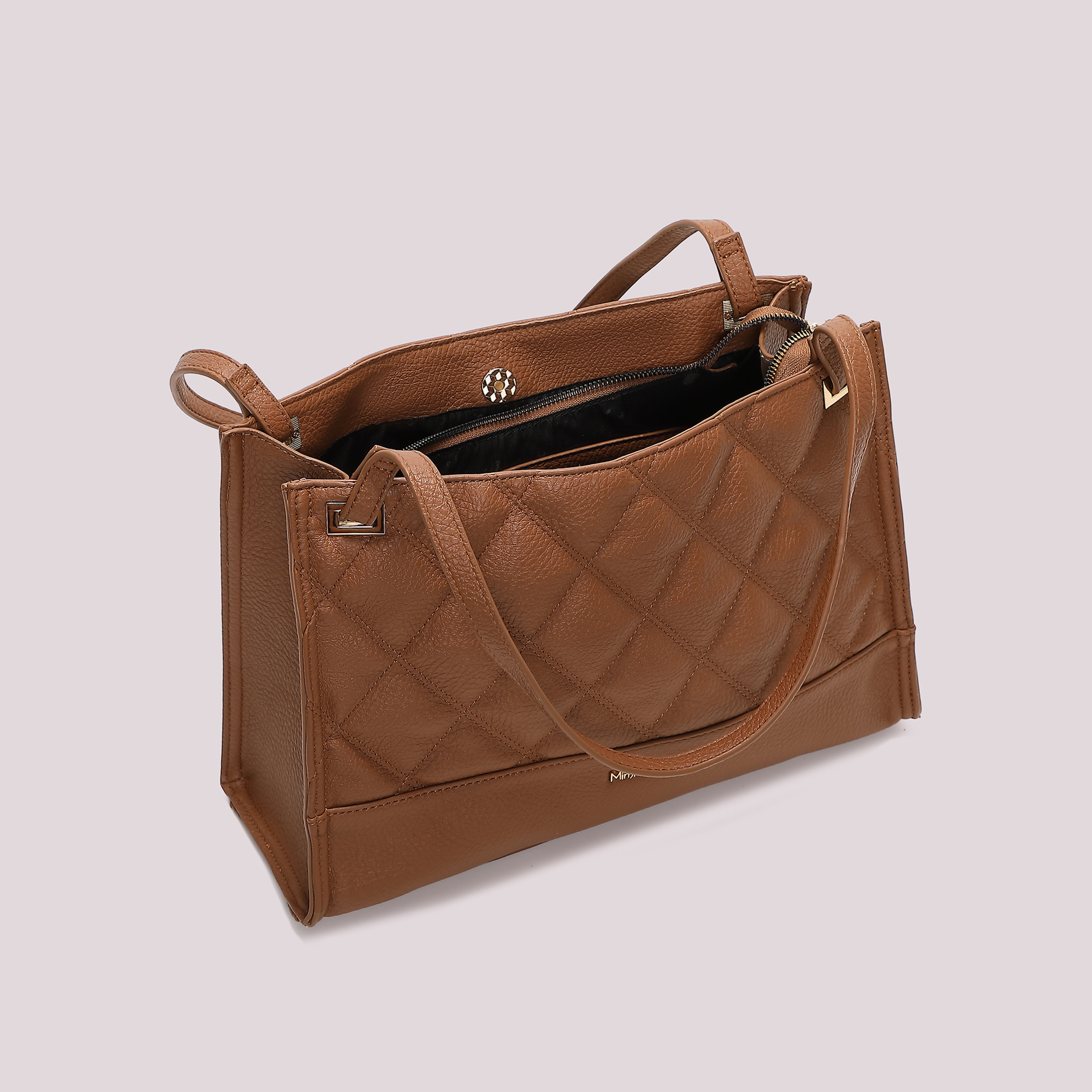 Mimi Mua Shopping Trapuntata Base Liscia Nero