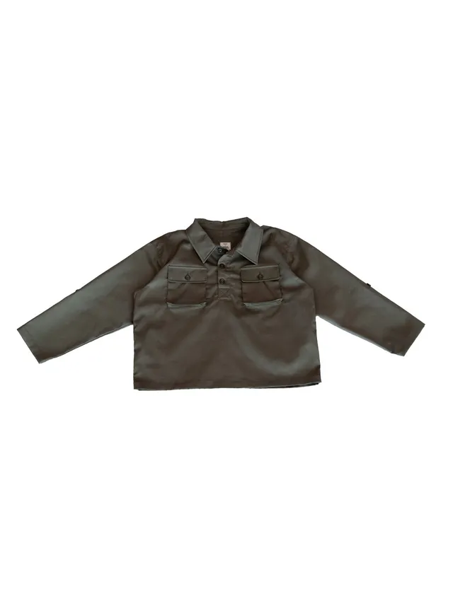 GiglioTigrato Abisso Polo Green polo cotone manica lunga