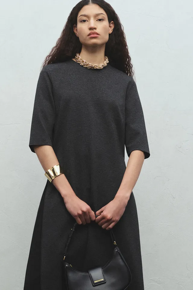 Semicouture Coralie collana catena oro moschettone
