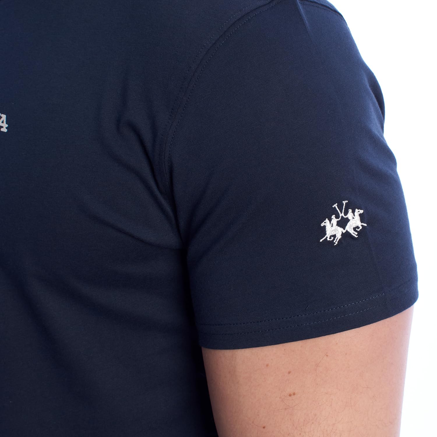 La Martina YMR314-JS206 t-shirt uomo blu marina XL