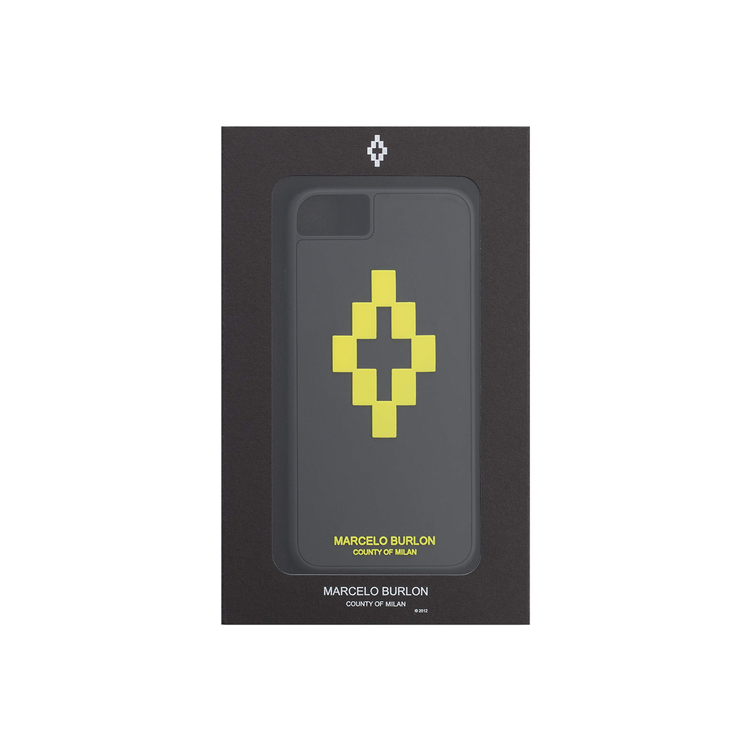 Marcelo Burlon County of Milan cover iPhone 8/7/6 + vetro ultra protettiva