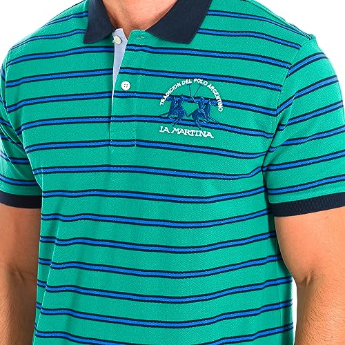 La Martina TMP024-PK147 polo uomo maniche corte