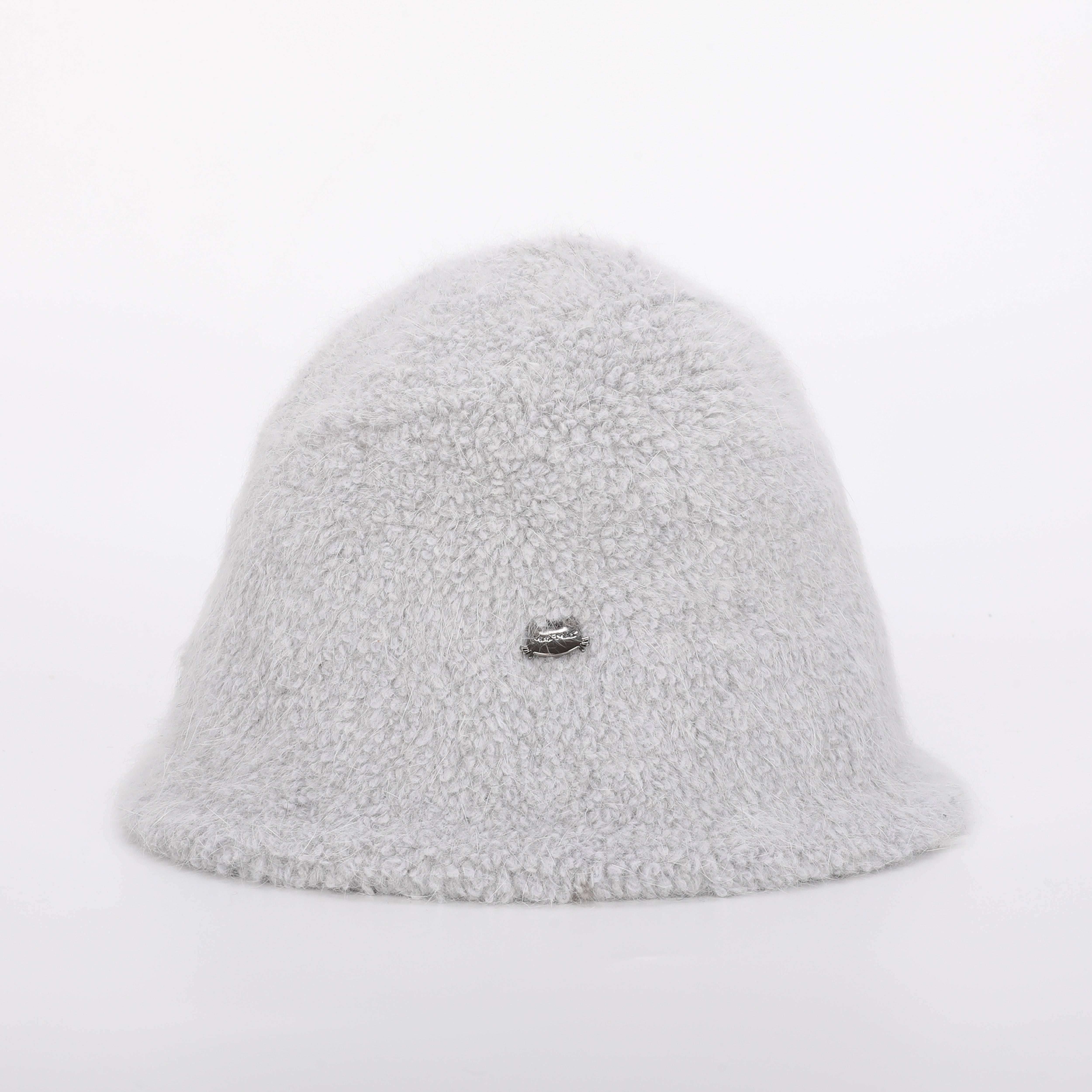 Mimi Mua Cloche Teddy cappello nero caldo