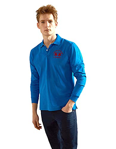 La Martina Regular Fit Polo manica lunga Navy taglia L
