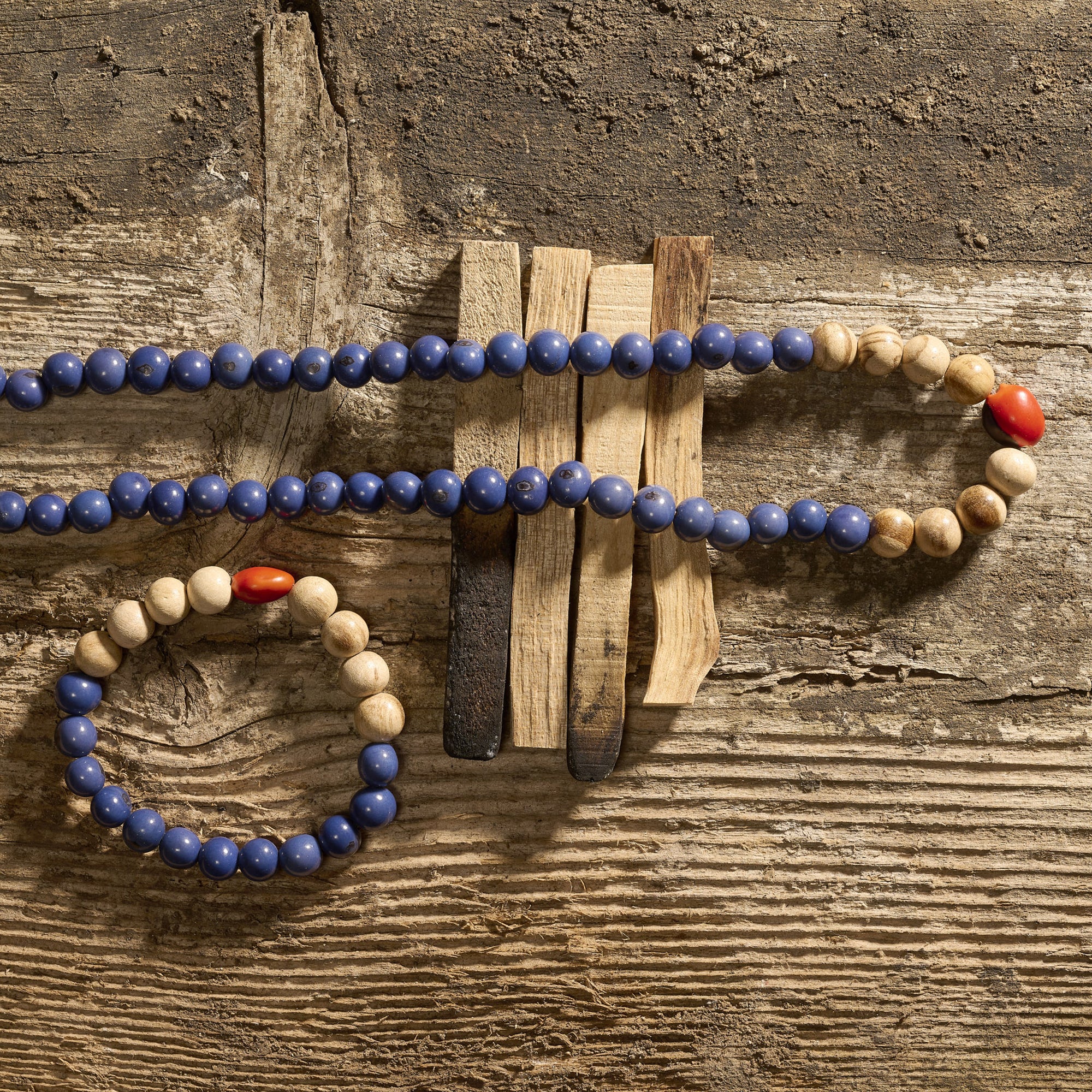 On Earth Alma bracciale semi multicolore elastico