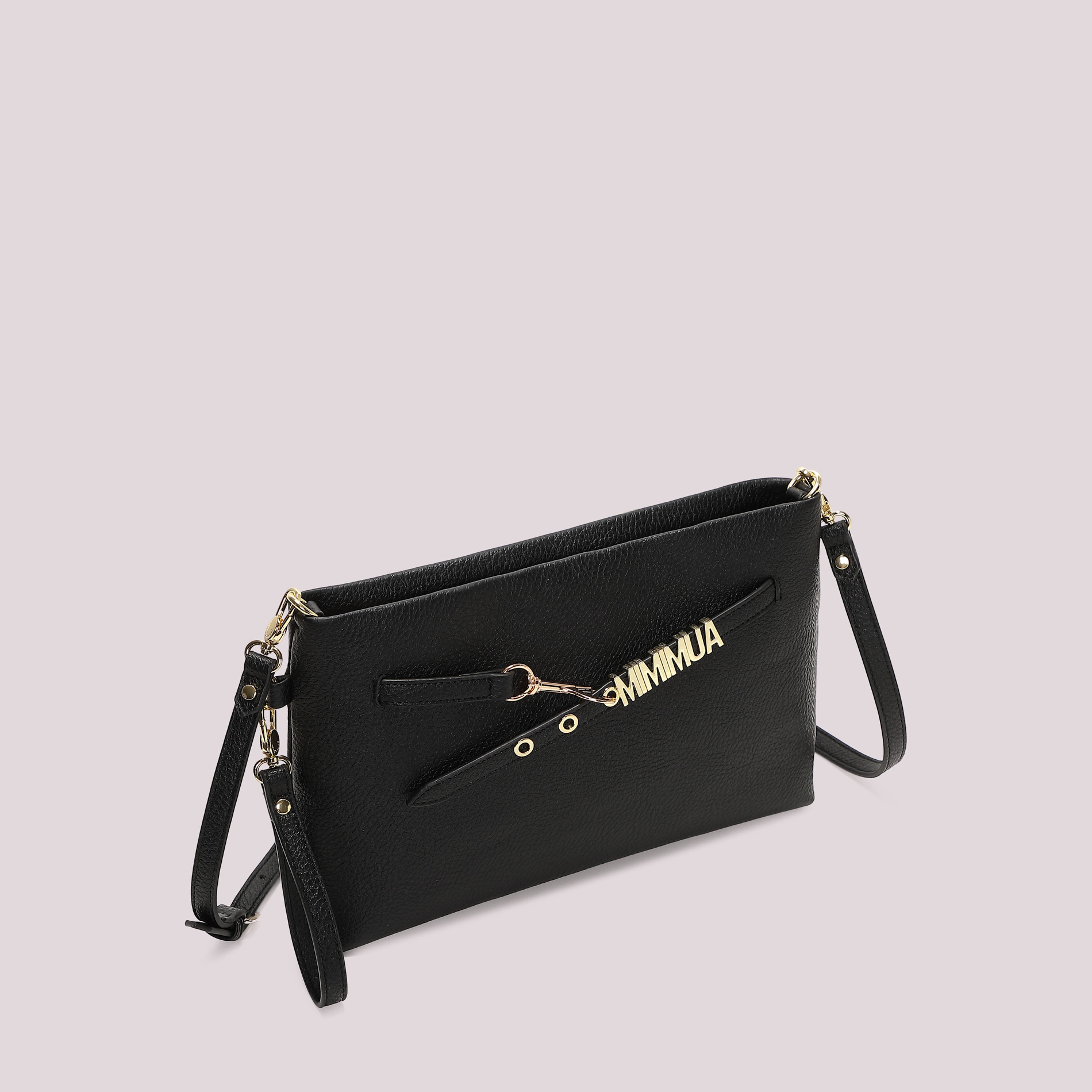 Mimi Mua Borsa a Busta Lettere Mimi-Mua Nero 32 cm