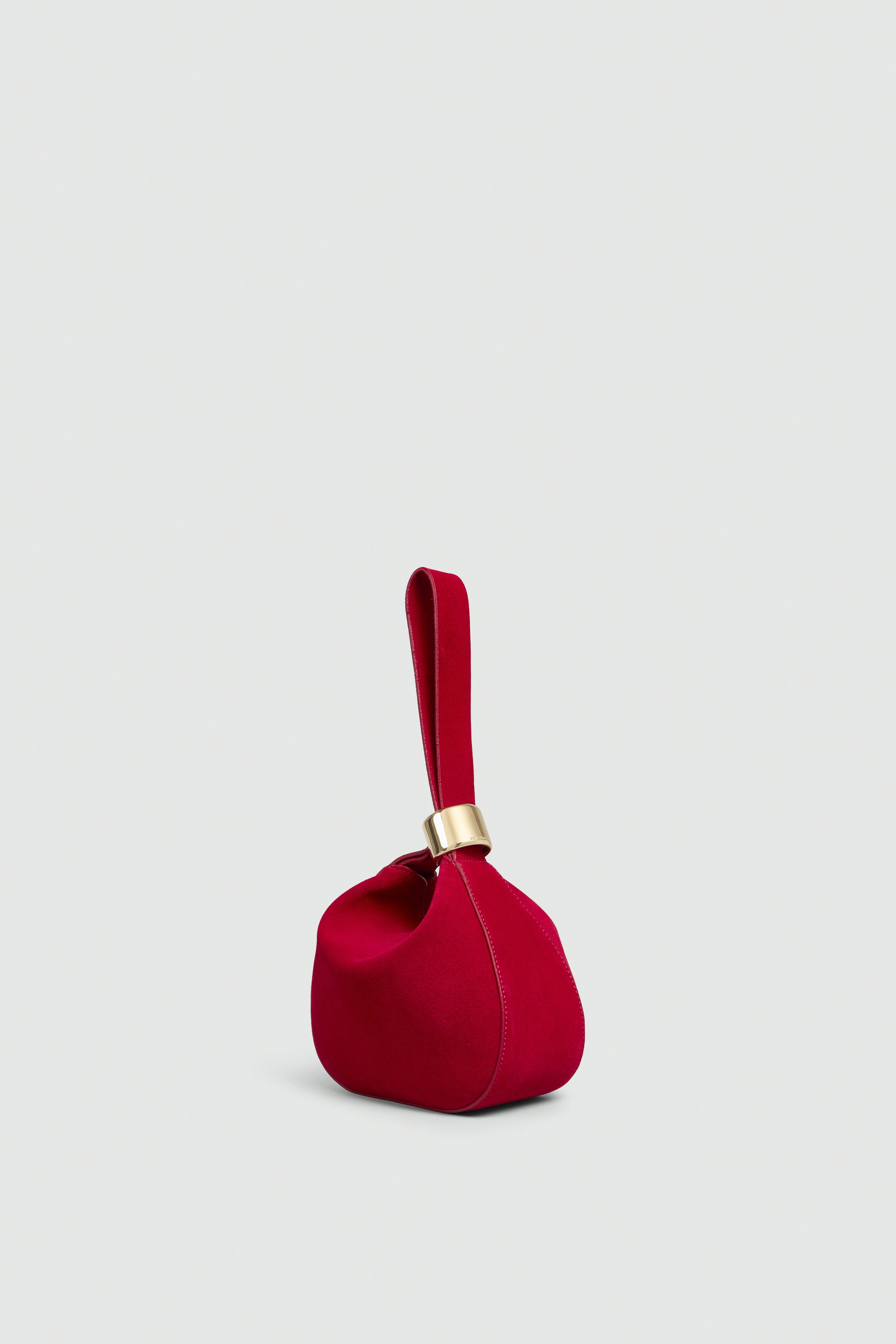 Semicouture Baily Borsa Camoscio Rosso Lacca