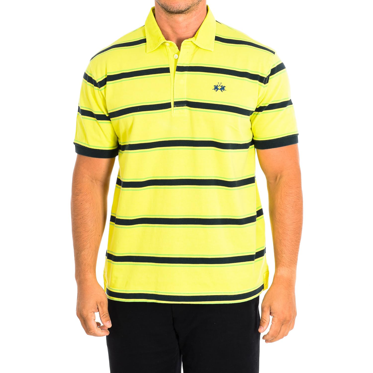 La Martina TMP326-JS328 polo uomo L blu a righe
