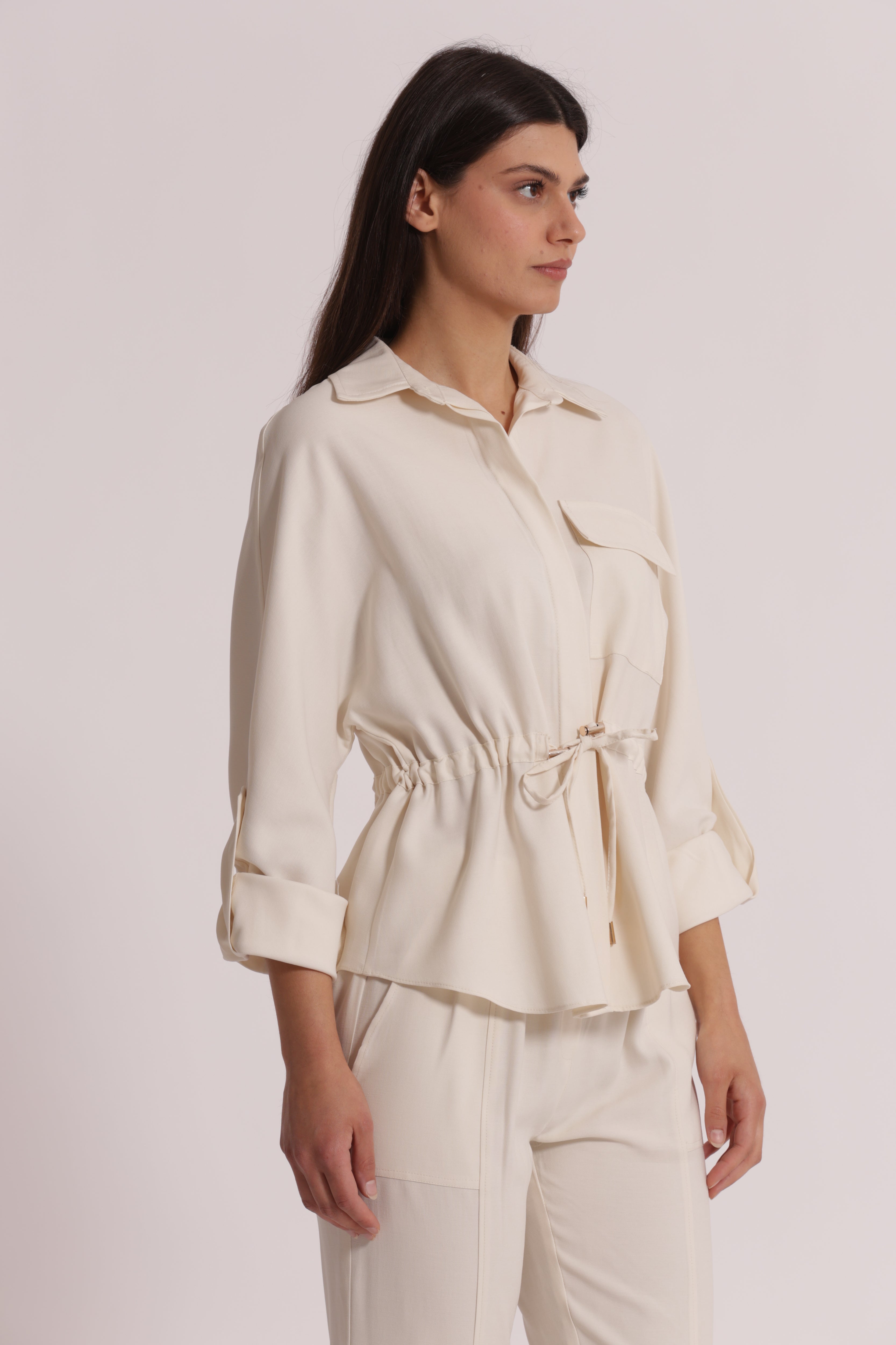 Mimi Mua Cinturino Regolabile camicia viscosa donna