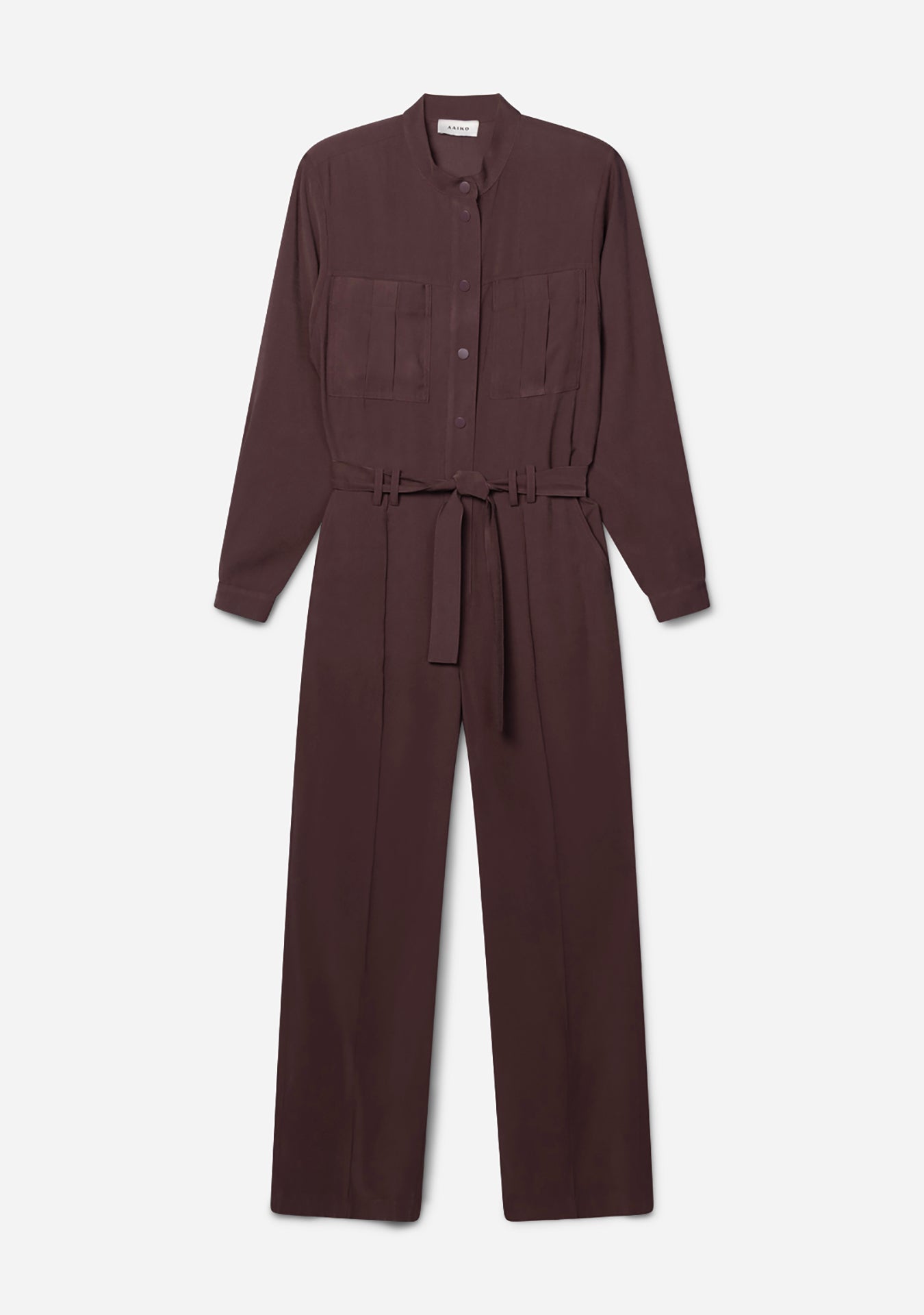 Aaiko Lise tuta bordeaux manica lunga elegante