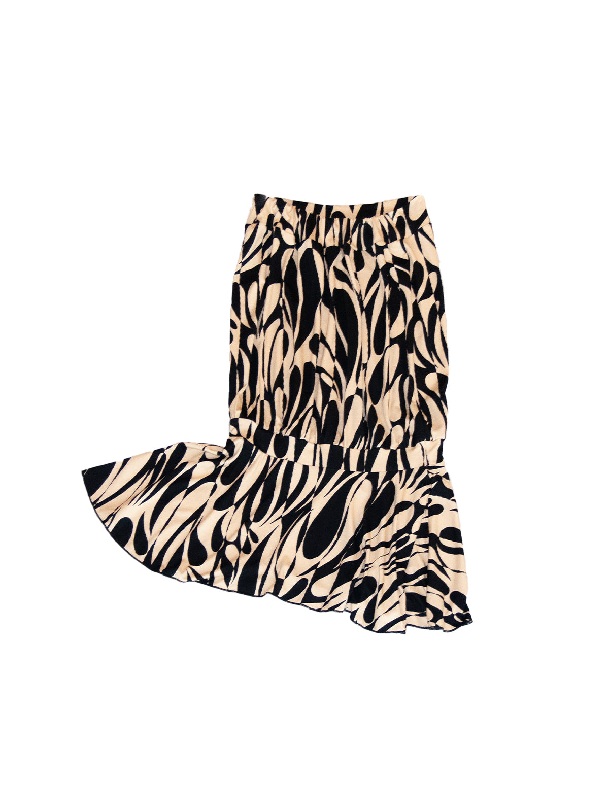 GiglioTigrato Socotra mini abito jersey stampato senza spalline