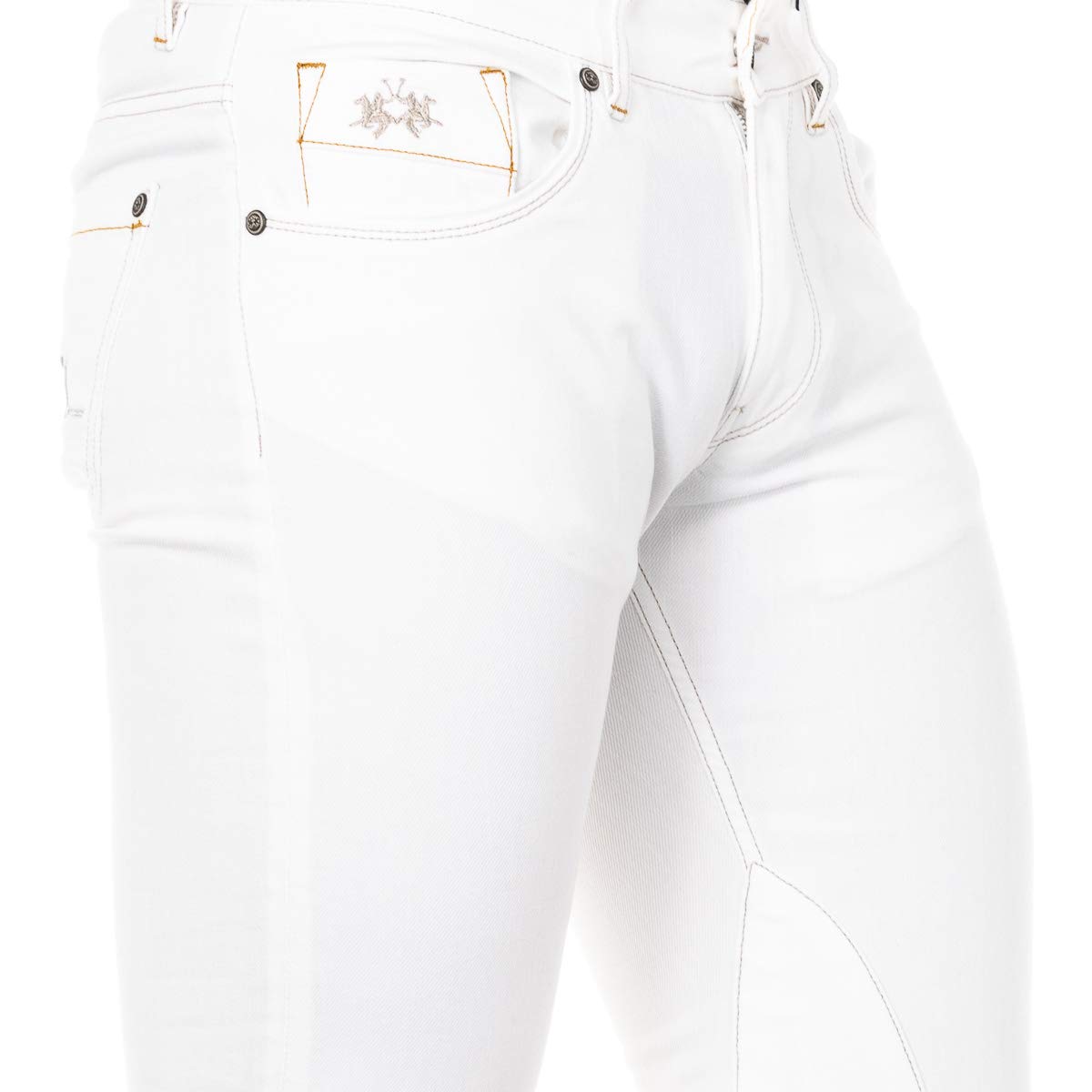 La Martina JMT016 pantaloni uomo denim taglio dritto