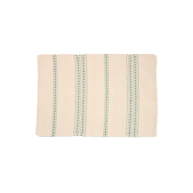 On Earth Cooperative Collection Silay tovaglietta cotone azzurro