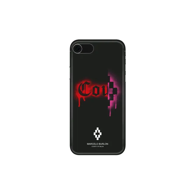 Marcelo Burlon Half custodia iPhone 6/6S/7/8 con cavalletto