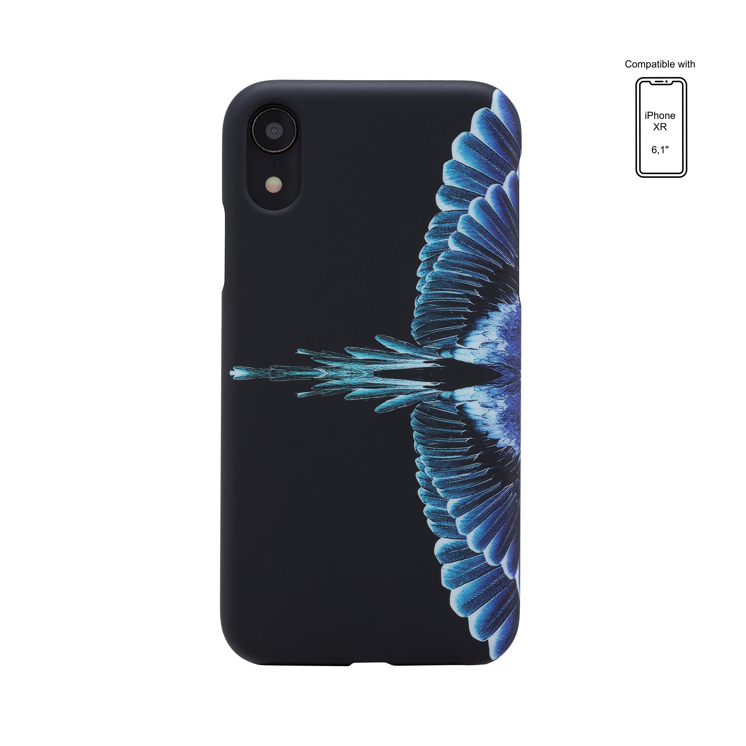 Marcelo Burlon County of Milan cover iPhone XR + vetro rigida antiurto