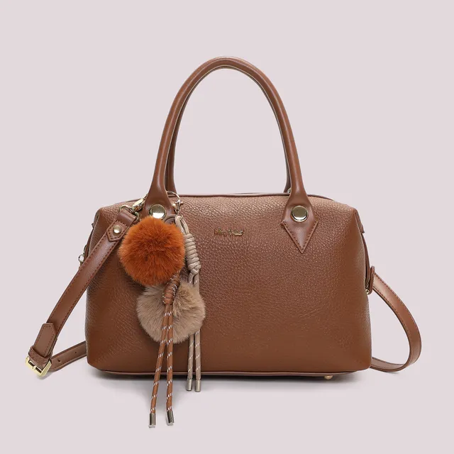 Mimi Mua borsa bauletto tracolla nero 30 cm
