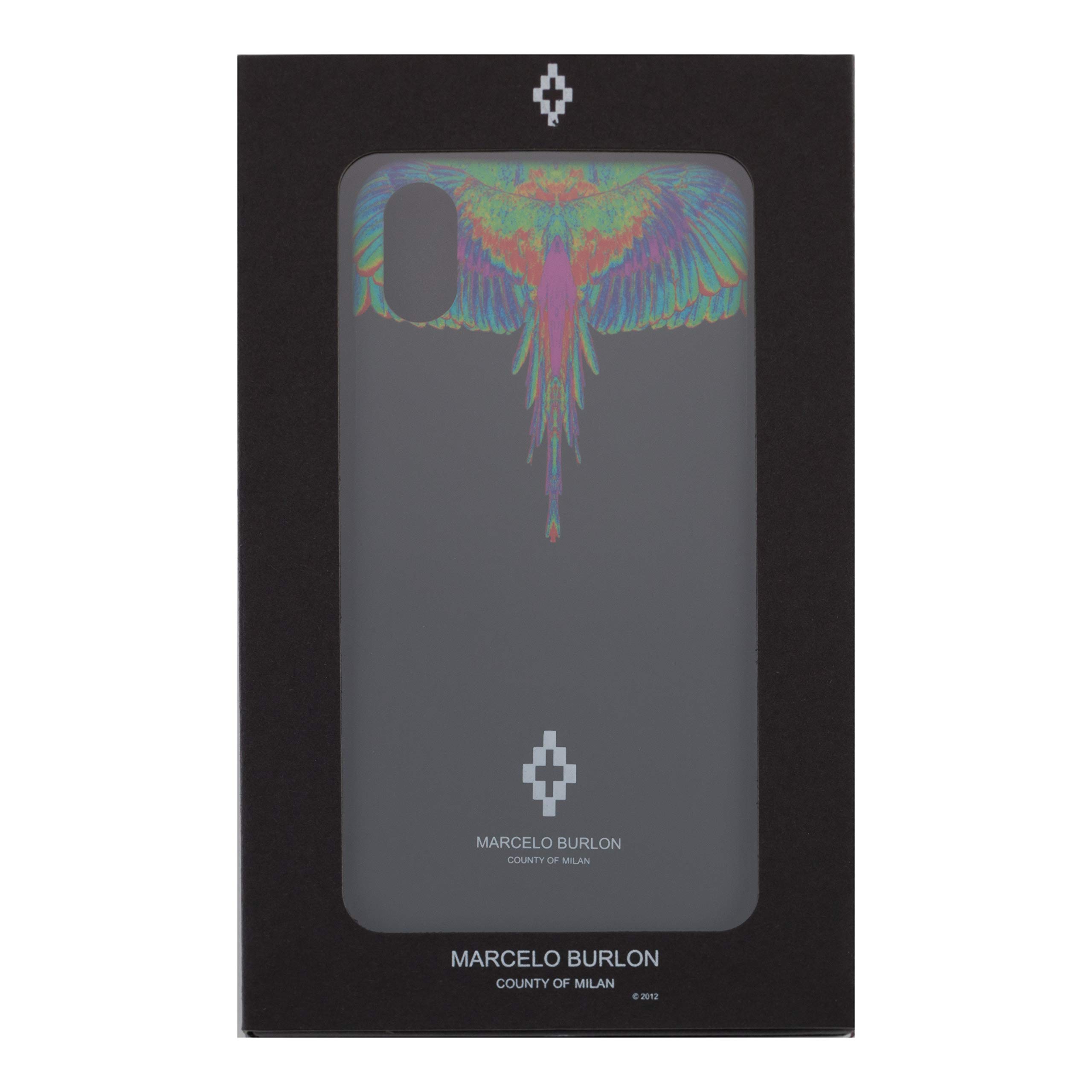 Marcelo Burlon County of Milan cover iPhone X/XS + vetro 9H