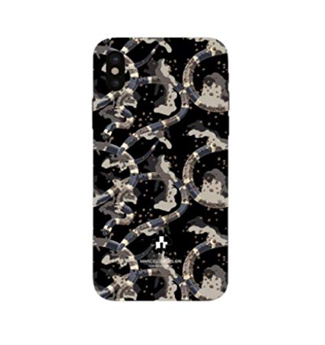 Marcelo Burlon Snake Camo iPhone X/XS cover rigida slim