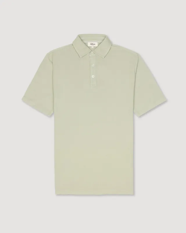 Altea Greg polo salvia piquet cotone